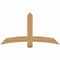 Ekena Millwork Bellingham Timber Gable Bracket, Western Red Cedar, 60"W x 32"H x 3 1/2"D x 5 1/2"F, 13/12 Pitch GBW060X32X0406BEL00SWR - alternate 1